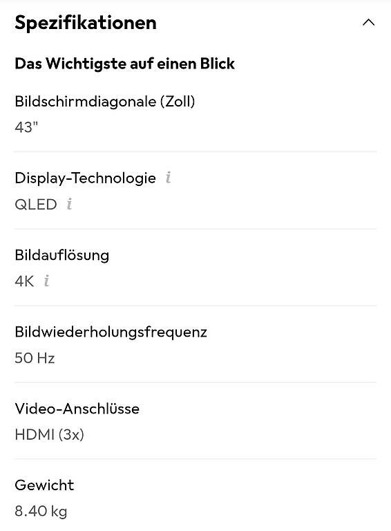Televisori: Samsung QLED 43" TV – Usato da Olten venduto da Ebi19 2