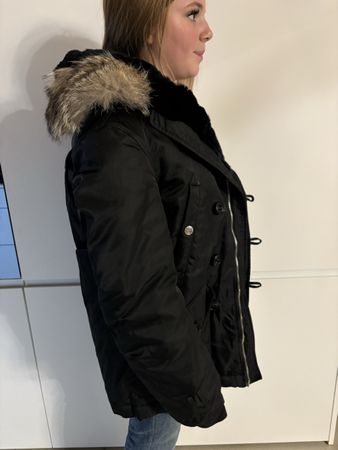 Manteau Homme CHRIST En Mouton Retourné (shearling) - Taille 2XL Marron - Occasion Très Bon état