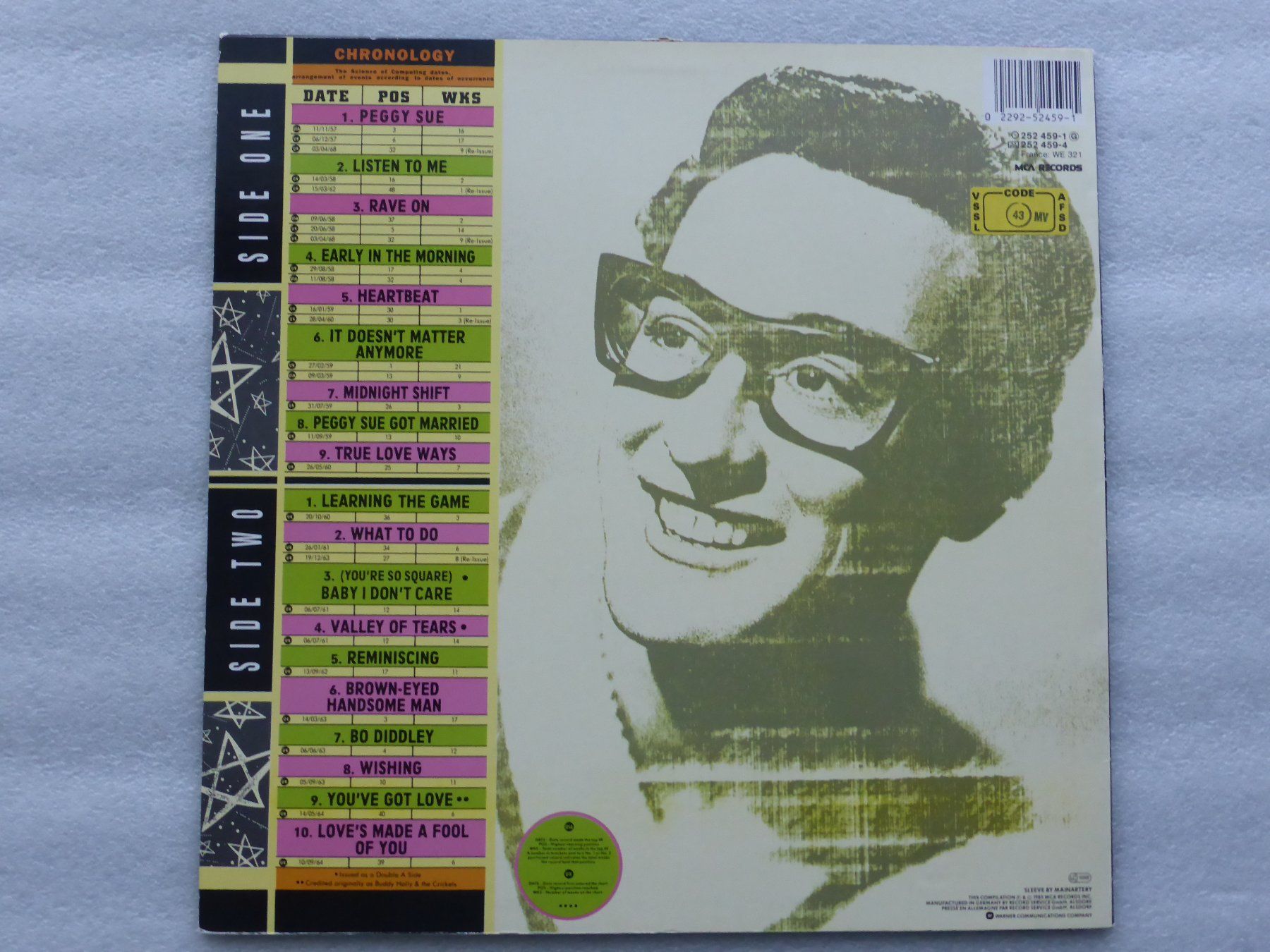 Vinyles: VINYL  LP  BUDDY HOLLY – D'occasion à Küssnacht am Rigi par Sunnestrahl 3