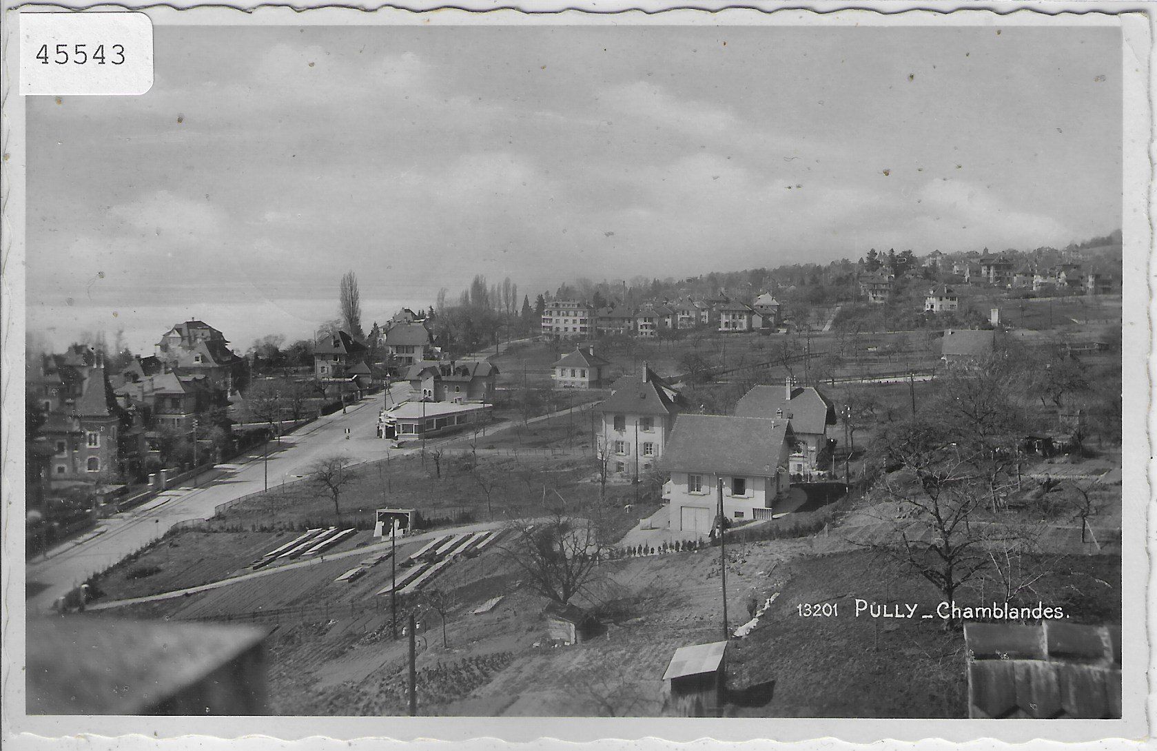 Cartoline postali: Pully - Chamblandes – Usato da Ettingen venduto da Kartenplanet