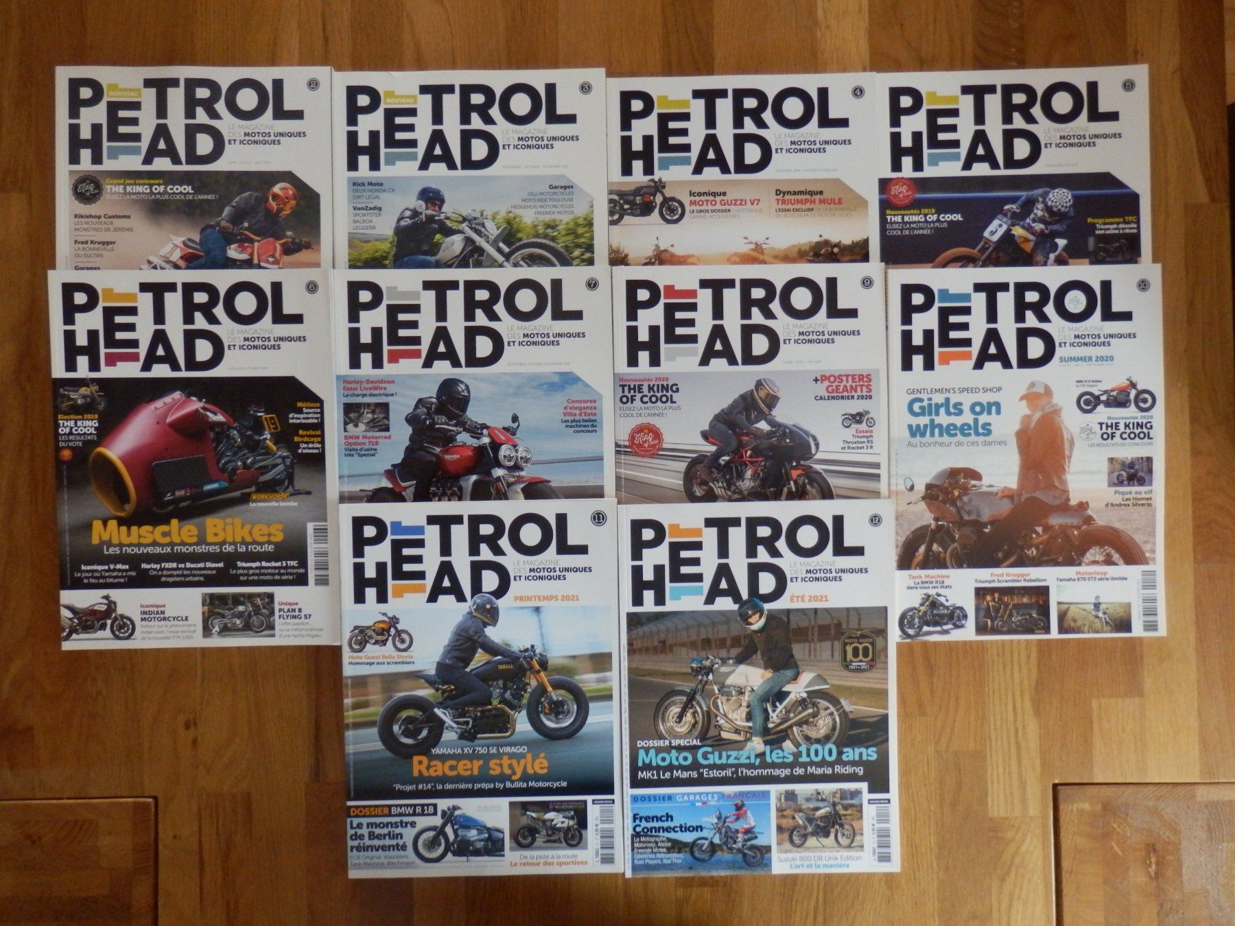 Riviste & Magazine: 10 Revues Moto " Petrol Head " – Usato da Hauterive NE venduto da Davidsonson