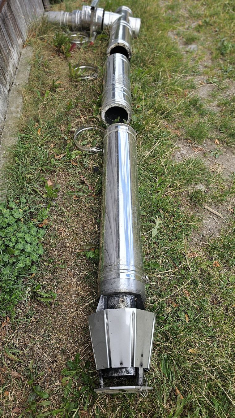 Cheminée: Kamin Edelstahl – Gebraucht aus Oberdiessbach von 56292 3