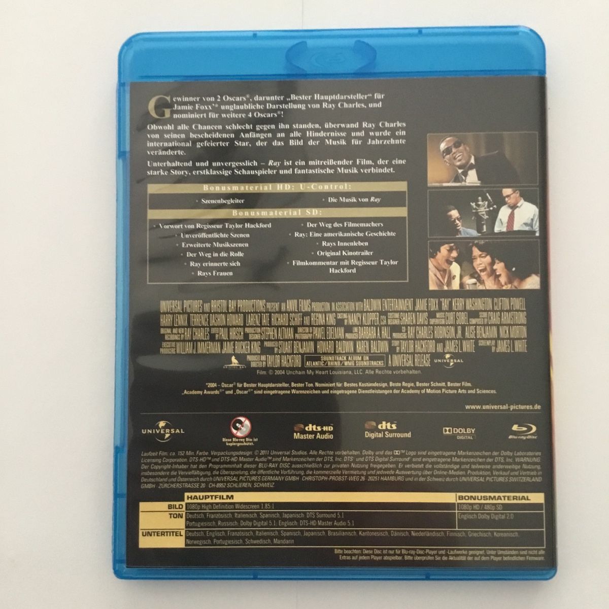Tutti i DVDs: Ray - Blu Ray - Vergriffen Neu Wertig – Nuovo (secondo la descrizione) da Blauen venduto da berlingo65 1