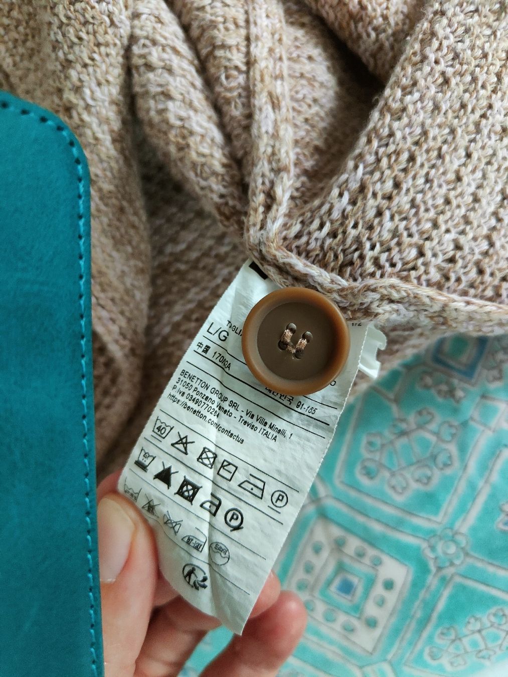 Benetton Giacche: lot de 2 cardigans en coton Benetton – Usato da Villeneuve VD venduto da virginie141 3