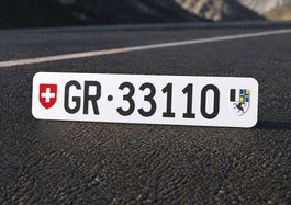 GR Autonummer/Kontrollschild
