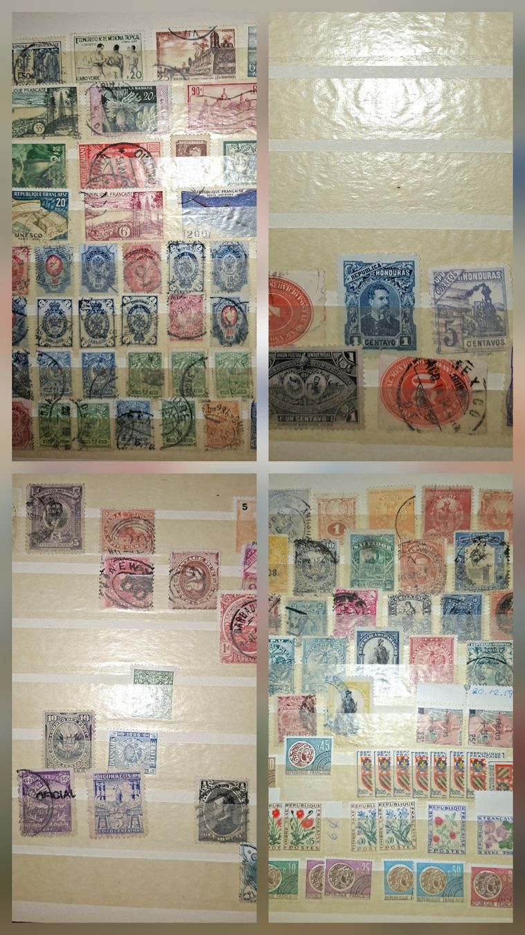 Alle Briefmarken: Briefmarken diverse Länder  – Gebraucht aus Balgach von SIMEON27 3