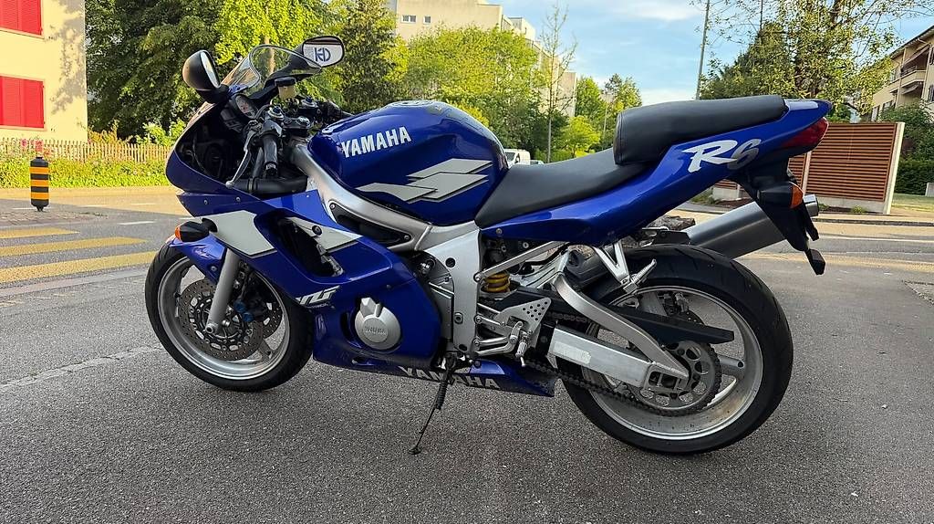 Yamaha Strasse: Yamaha R6 RJ03 | 1999 | 27'179 km | Originalzustand – Gebraucht aus Basel von Hangman776 1