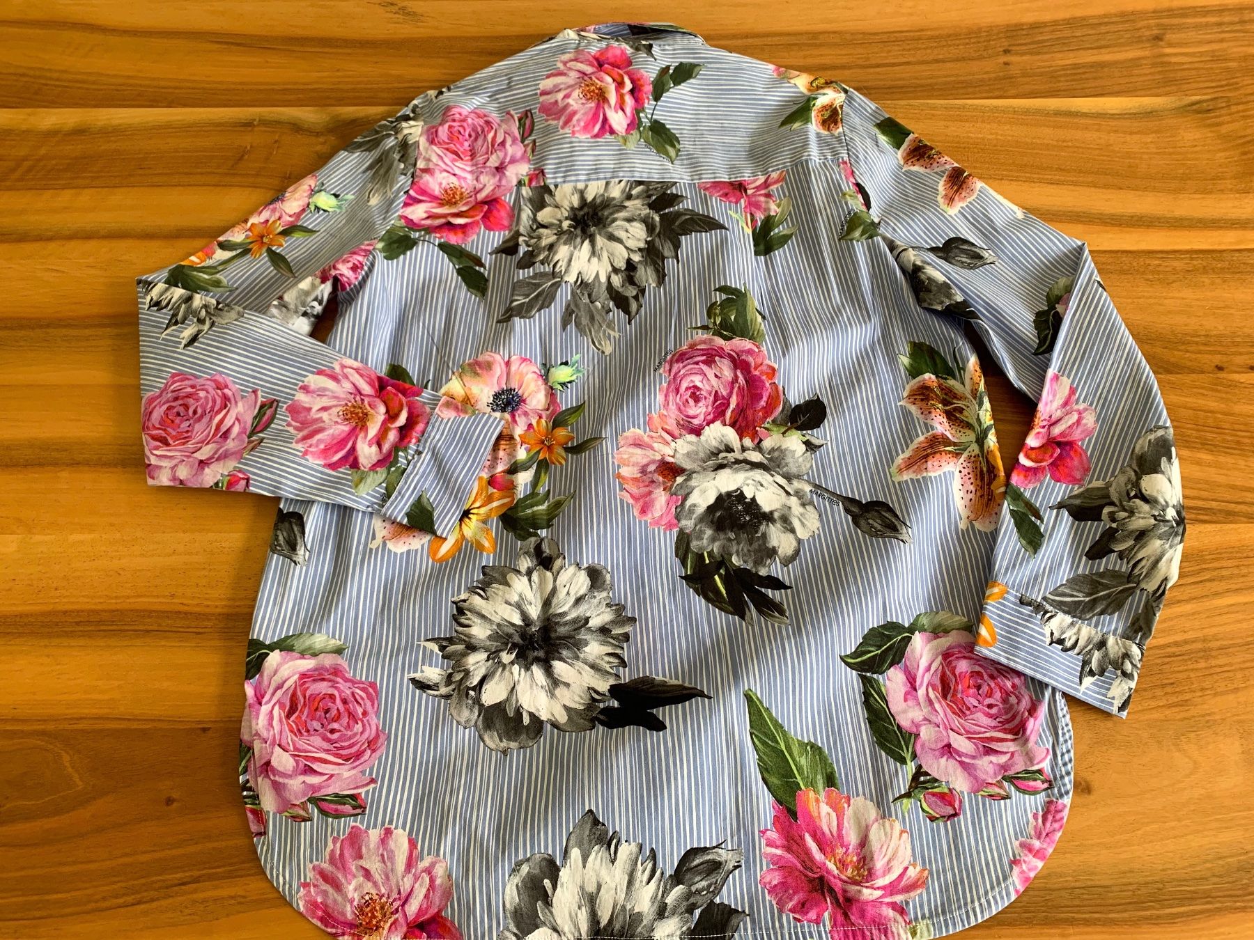Blusen: MARGITTES edle Hemdbluse grosse Blüten Gr. 34 – Neu (gemäss Beschreibung) aus Meiringen von tonicandgin 3