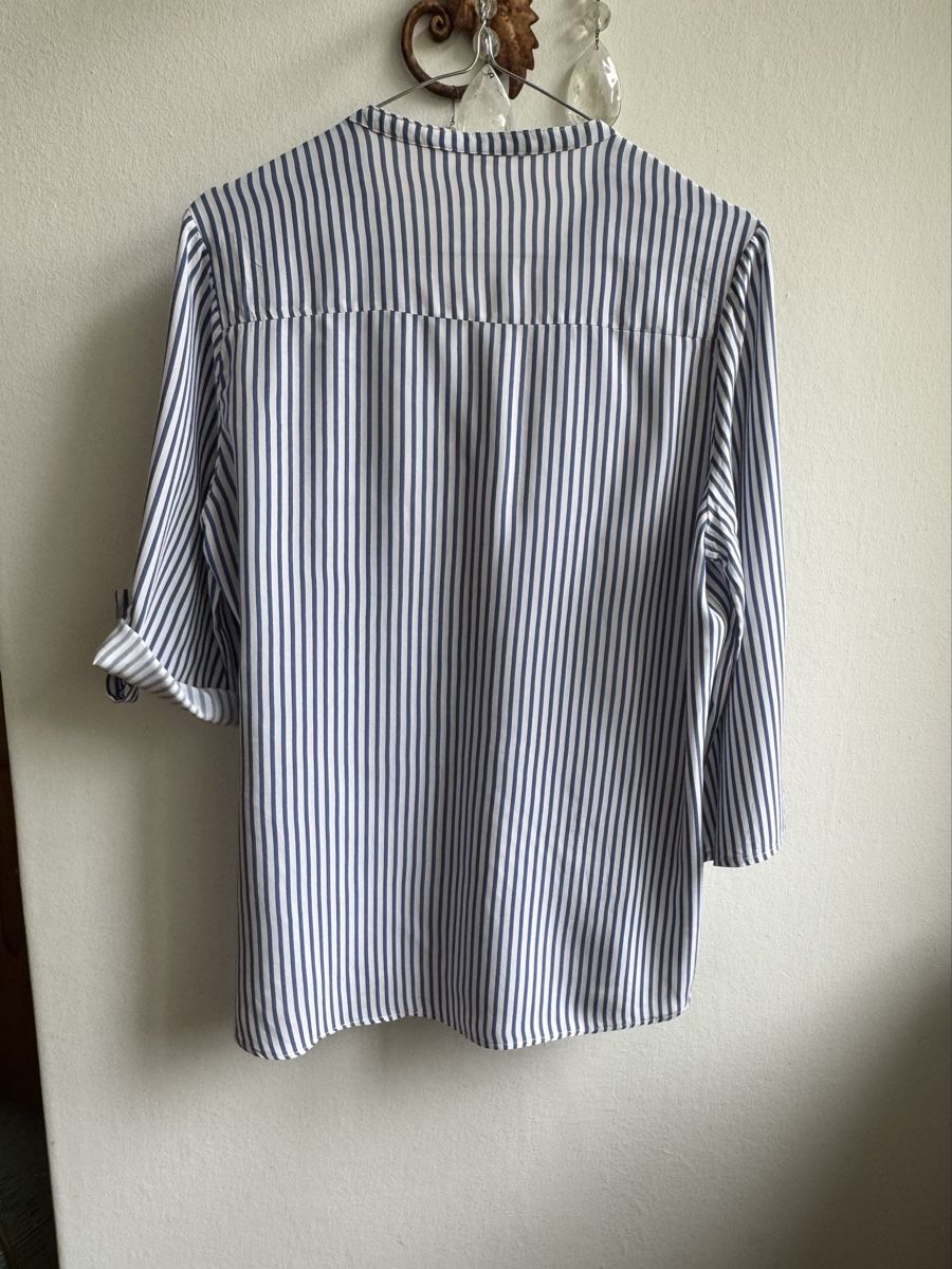 Camicette: Bluse blau/weiss gestreift – Usato da Solothurn venduto da sim_l6lb 3