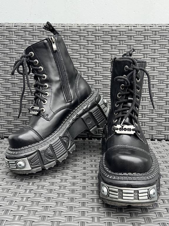 Scarpe da uomo: High heels Stiefelette schwarz – Usato da Meggen venduto da gia_wz2q 1
