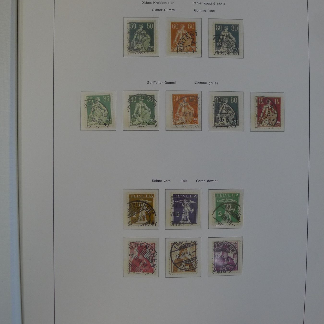 Alle Briefmarken: 1907-2003, Sammlung SCHWEIZ + mit Vollstempel Kat: 3000.-+ – Gebraucht aus Sursee von Luzernerraute 2