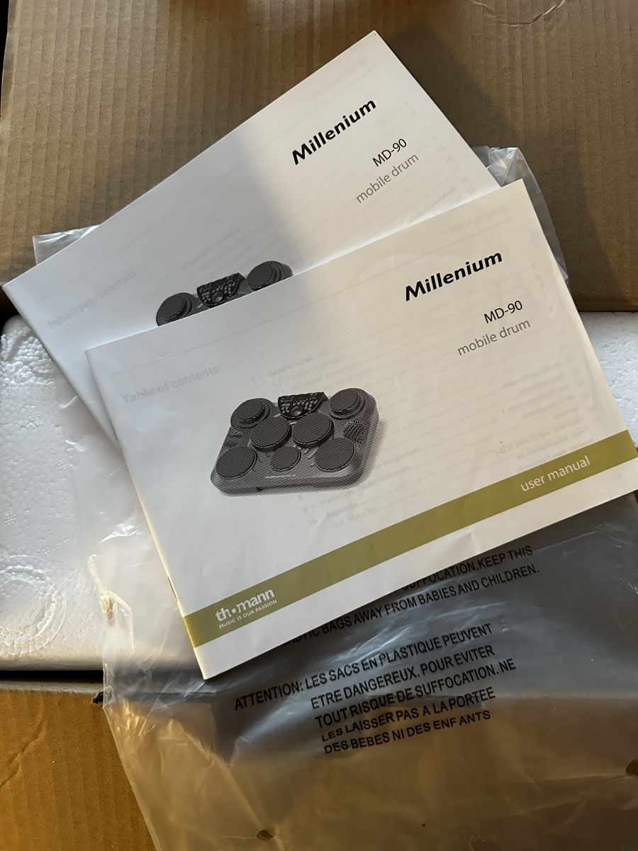 Thomann Strumenti musicali: Millenium MD-90 Mobile Drum Pad Set in Original Box – Nuovo (secondo la descrizione) da Pully venduto da farzin 4