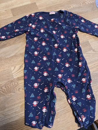Süsser Strampler, Weihnachtspyjama impidimpi Gr. 86/92