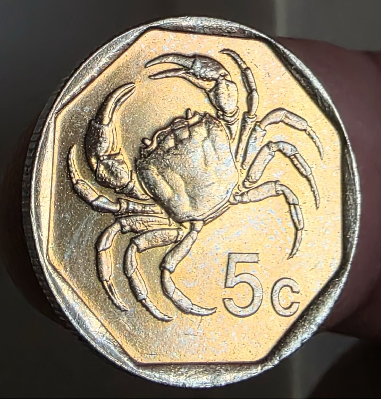 Alle Münzen: MALTA 5 CENTS 2001 – Gebraucht aus Winterthur von Creso70