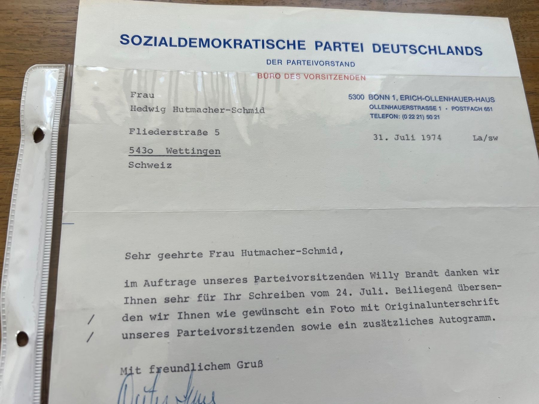 Autografi: Verschiedene Autogramme 302 – Usato da Glattfelden venduto da maa_qcj8 3