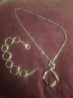 lot bijoux fossile collier et bracelet 