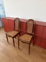 2x Stil-Stühle mit Wiener Geflecht | Top Zustand | Holz