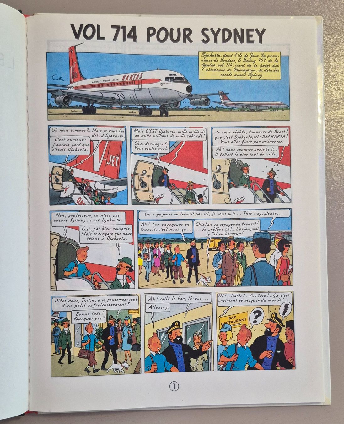Fumetti: Tintin - Vol 714 pour Sydney – Usato da Grand-Lancy venduto da loi_599y 2