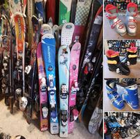 Skis enfants dés 80cm disponible, chaussures ski, casques...