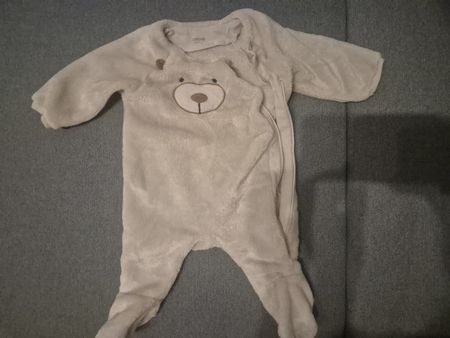 Obaibi Baby Fleece Onesie - 3 Months - Super Soft! 