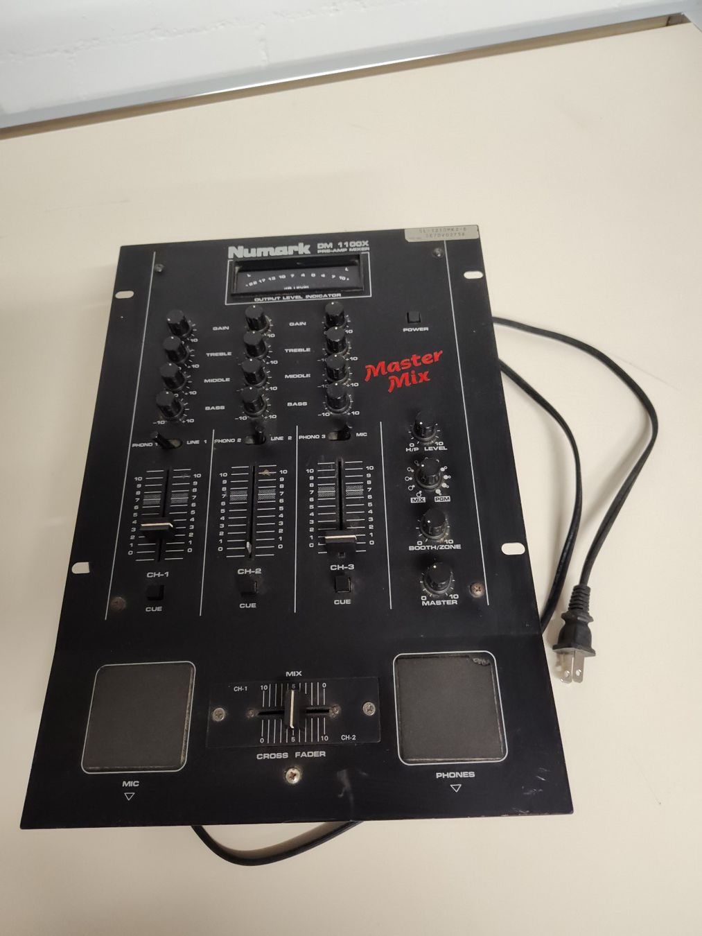 Console di mixaggio: Numark Master Mix DM 1100 X PRE-Amp Mixer – Usato da Bern venduto da WE_ARE 1
