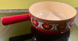 Fonduecaquelon Fonduepfännchen 20 cm aus Gusseisen