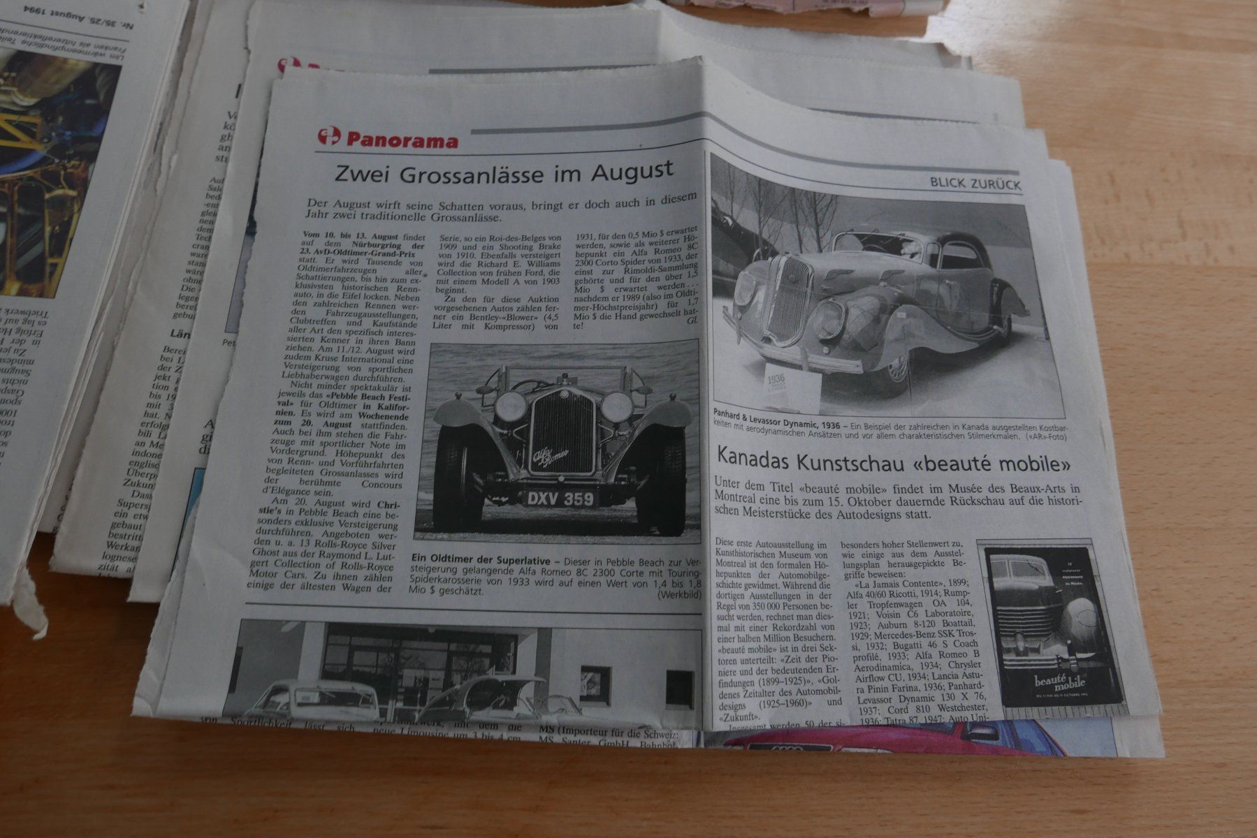 Riviste & Magazine: Zeitschriftenartikel Auto Technik mit Bildern – Usato da Rotkreuz venduto da nigal 3