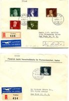 FL 1948 Flugpioniere 3 R-FDC nach USA