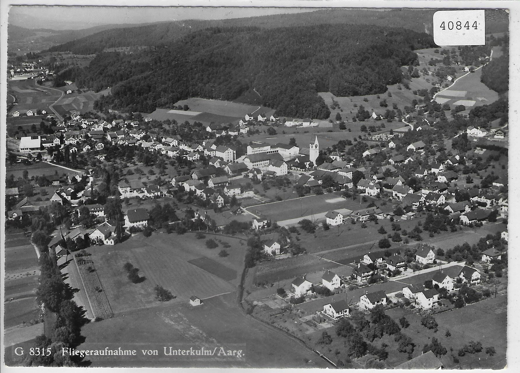 Ansichtskarten: Flugaufnahme Unterkulm AG – Gebraucht aus Ettingen von Kartenplanet