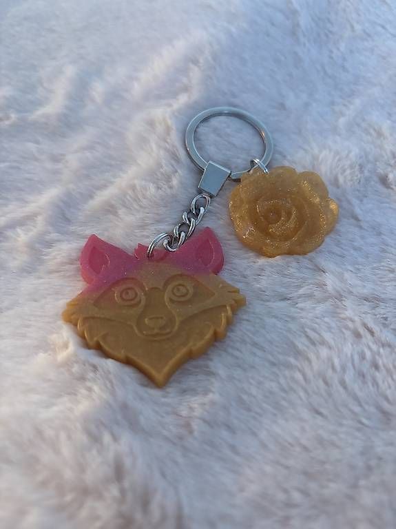 Portachiavi:  Porte-clés en résine faits main  – Nuovo e nell'imballaggio originale da Lausanne venduto da ahm_9l9k