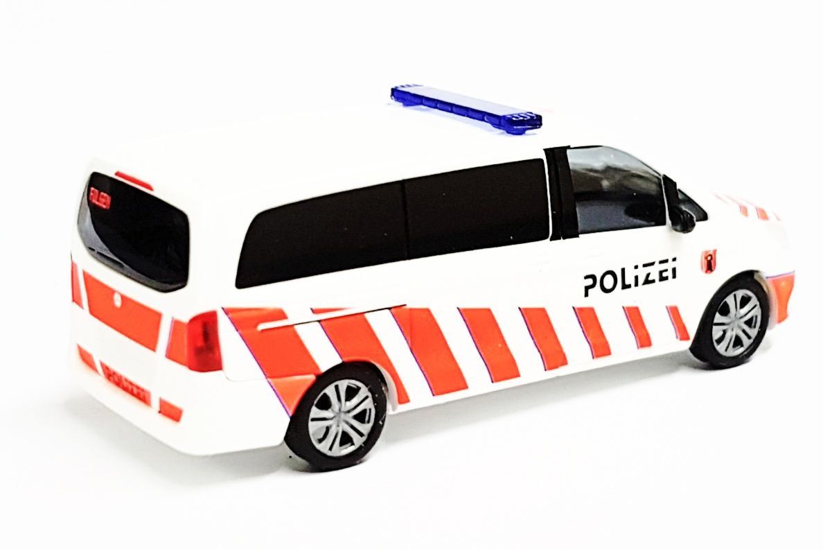 Mercedes-Benz Modellini d'auto: 1:87 MB Vito Kantonspolizei Glarus – Nuovo e nell'imballaggio originale da Affoltern am Albis venduto da Modellshop-8910 1