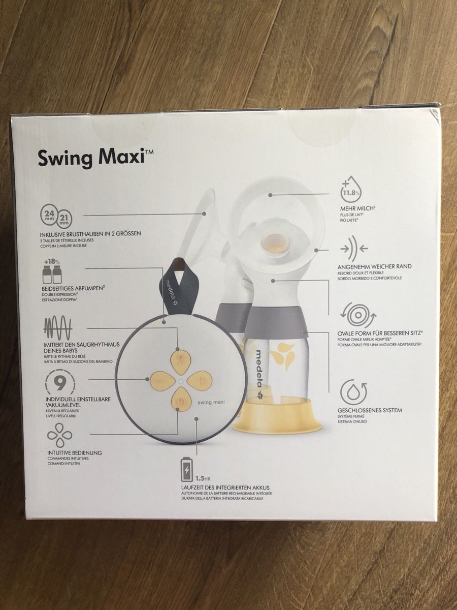 Medela Accessori per l’allattamento: NEW Medela Swing Maxi – Nuovo e nell'imballaggio originale da Brugg AG venduto da Magna3 2