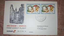 Swissair Abu Dhabi - Zürich 06.04.1985