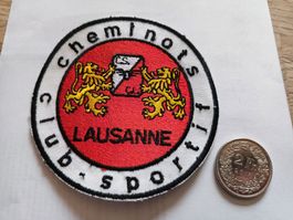 Ecusson club sportif cheminots Lausanne CFF ? train Bahn