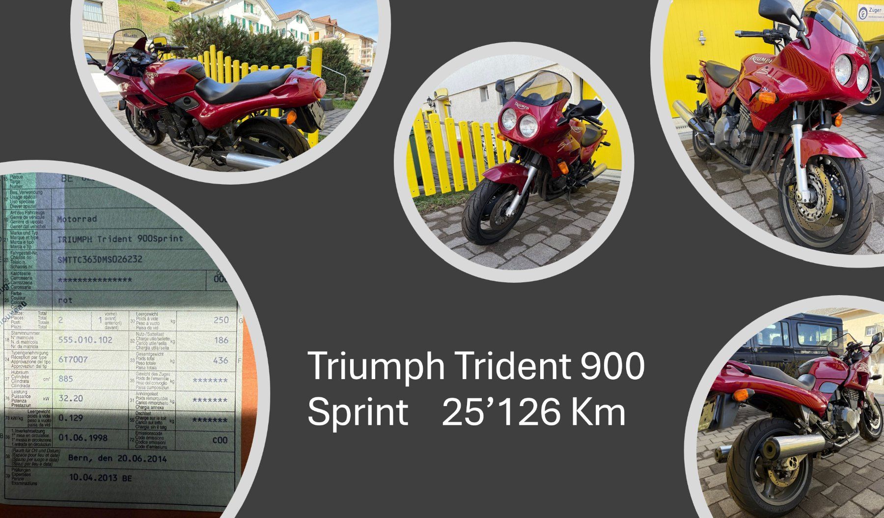 Triumph Touring: Triumph Trident 900 – Usato da Dagmersellen venduto da Priapos66