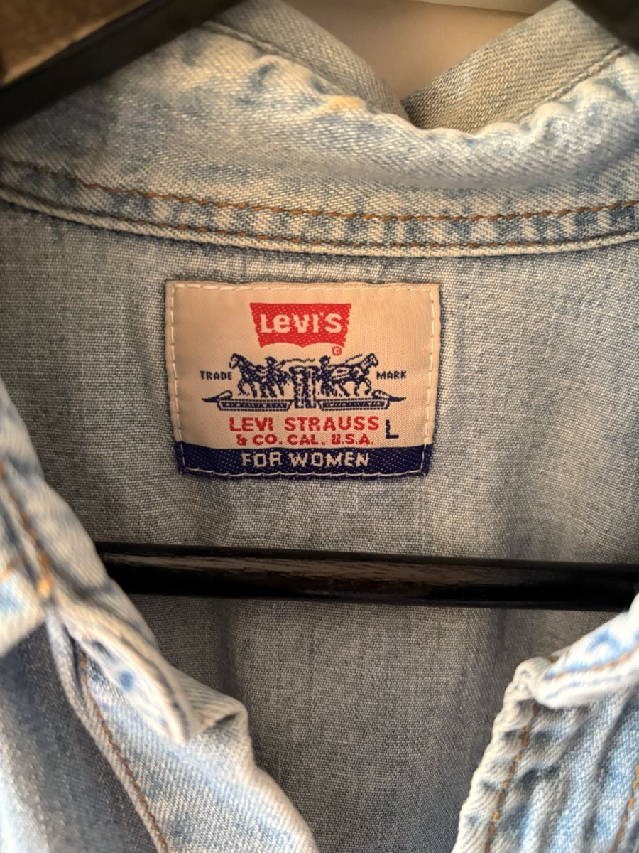 Levi's Camicette: Levi's Damen Jeanshemd, Gr. L – Nuovo (secondo la descrizione) da Flims Dorf venduto da chauy 1