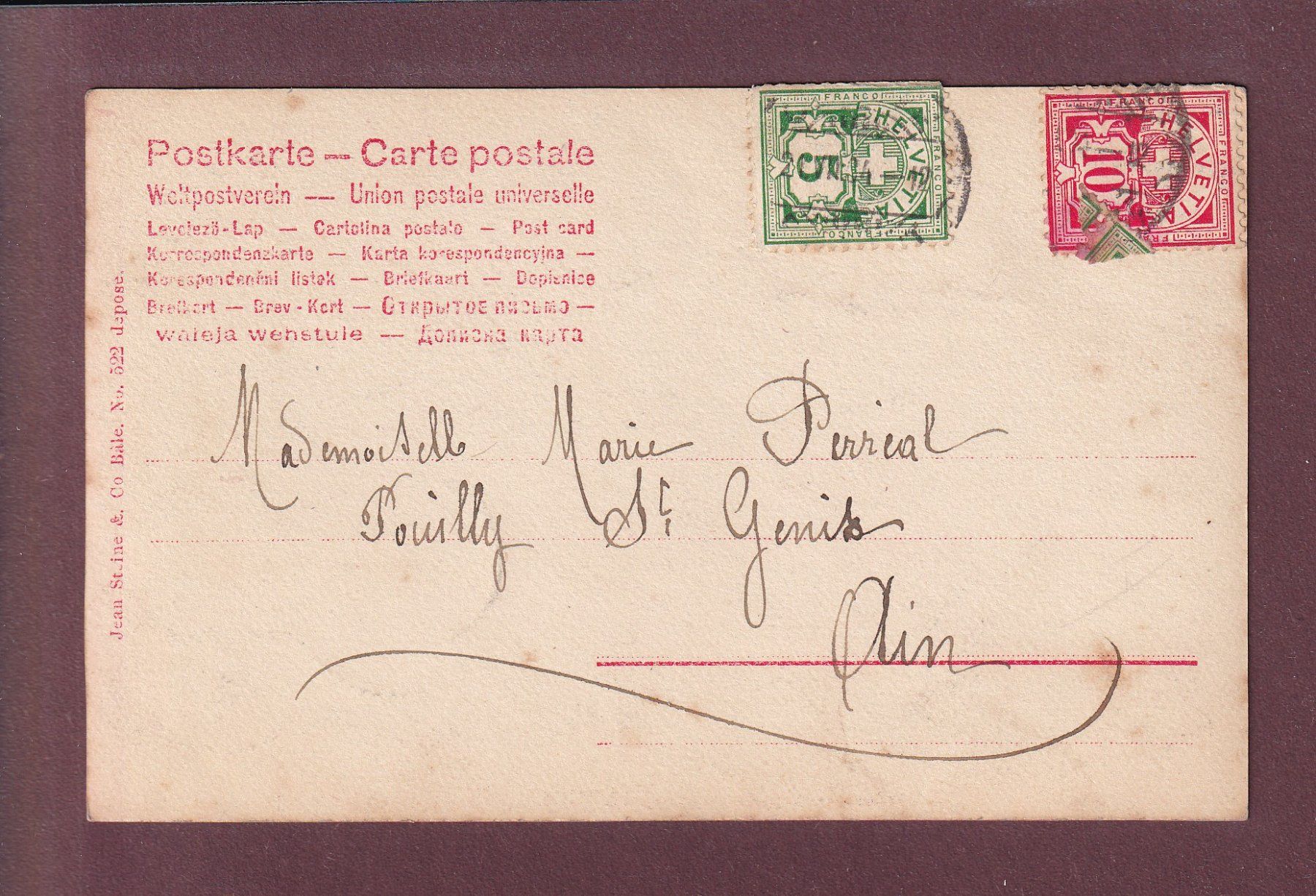 Cartes postales: GENEVE - Multivues - 1904 – D'occasion à Pully par nicecards 1