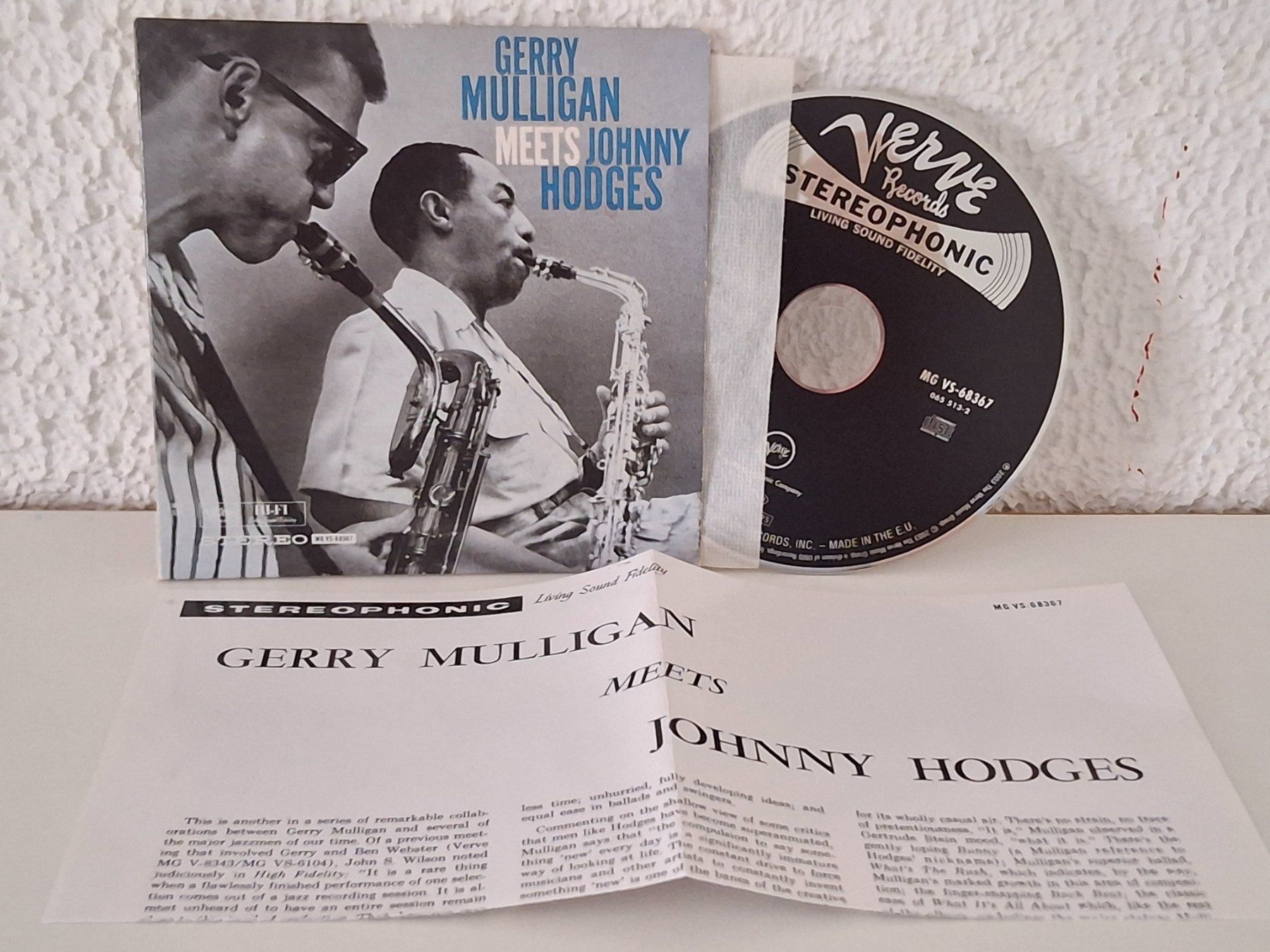CD: CD Gerry Mulligan Meets Johnny Hodges – Usato da Aarberg venduto da Jackup1 2