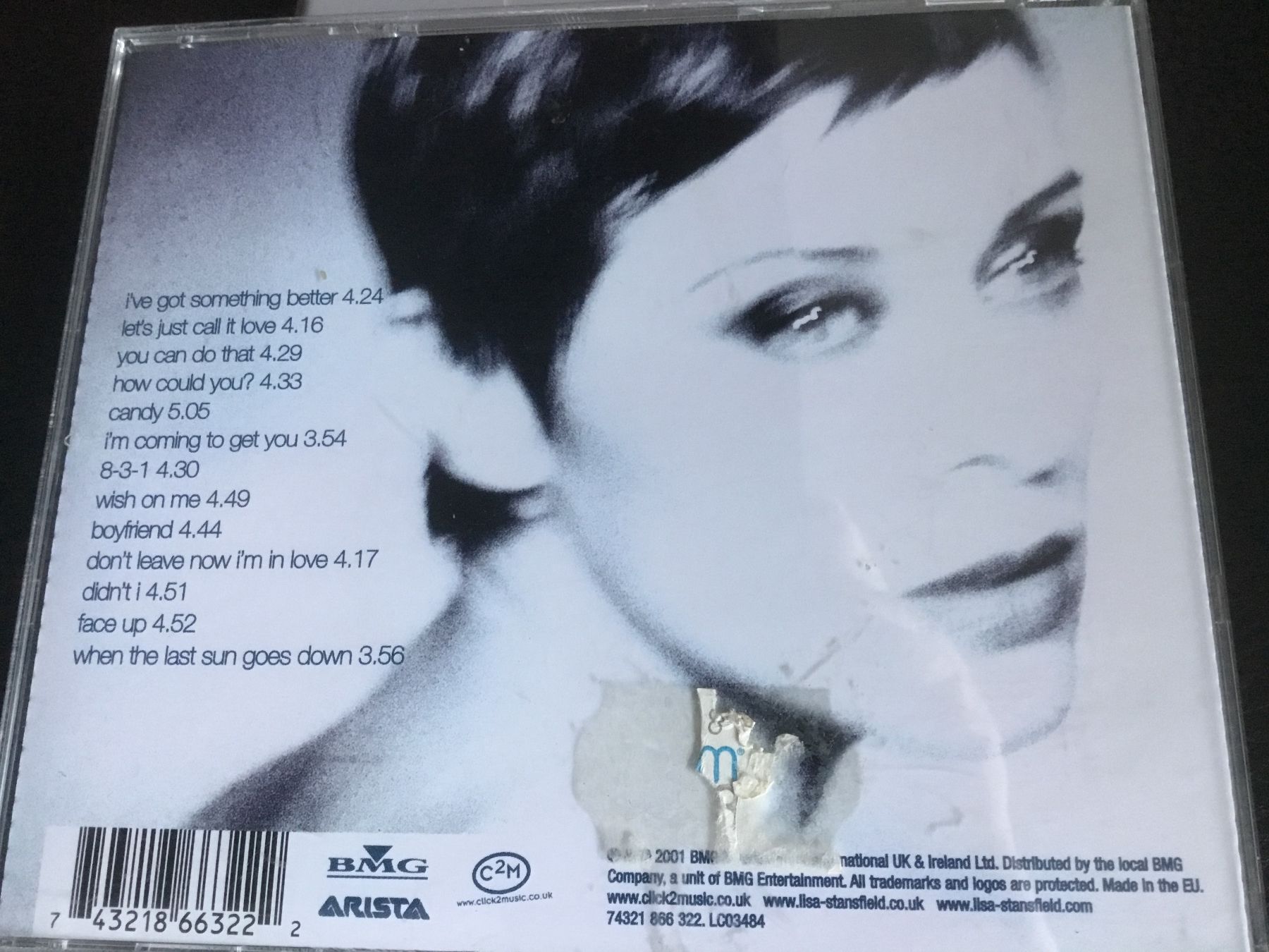 CDs: Lisa Stansfield - Face Up CD (2001) – Gebraucht aus Thierachern von sweden08 1