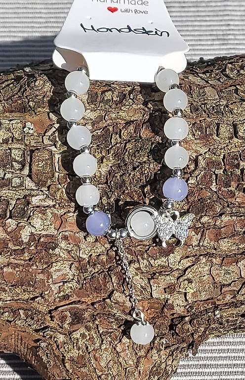 Bracciali & Braccialetti: Edelsteinarmband aus Mondstein – Usato da Dornach venduto da man_hsg8 3