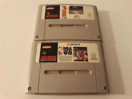 NBA 95 + 96 2 Super Nintendo SNES Spiele
