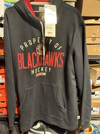 Chicago Blackhawks NHL Hoodie, CCM, Grösse L, Neu! (51)