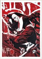 Death NYC Pop Art Druck " Banksy style nun riding Skateboard