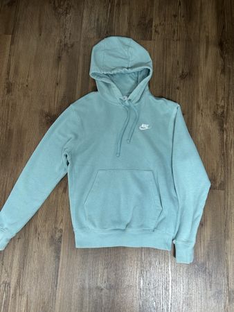 Nike – Sweat à capuche bleu clair (Taille XS)