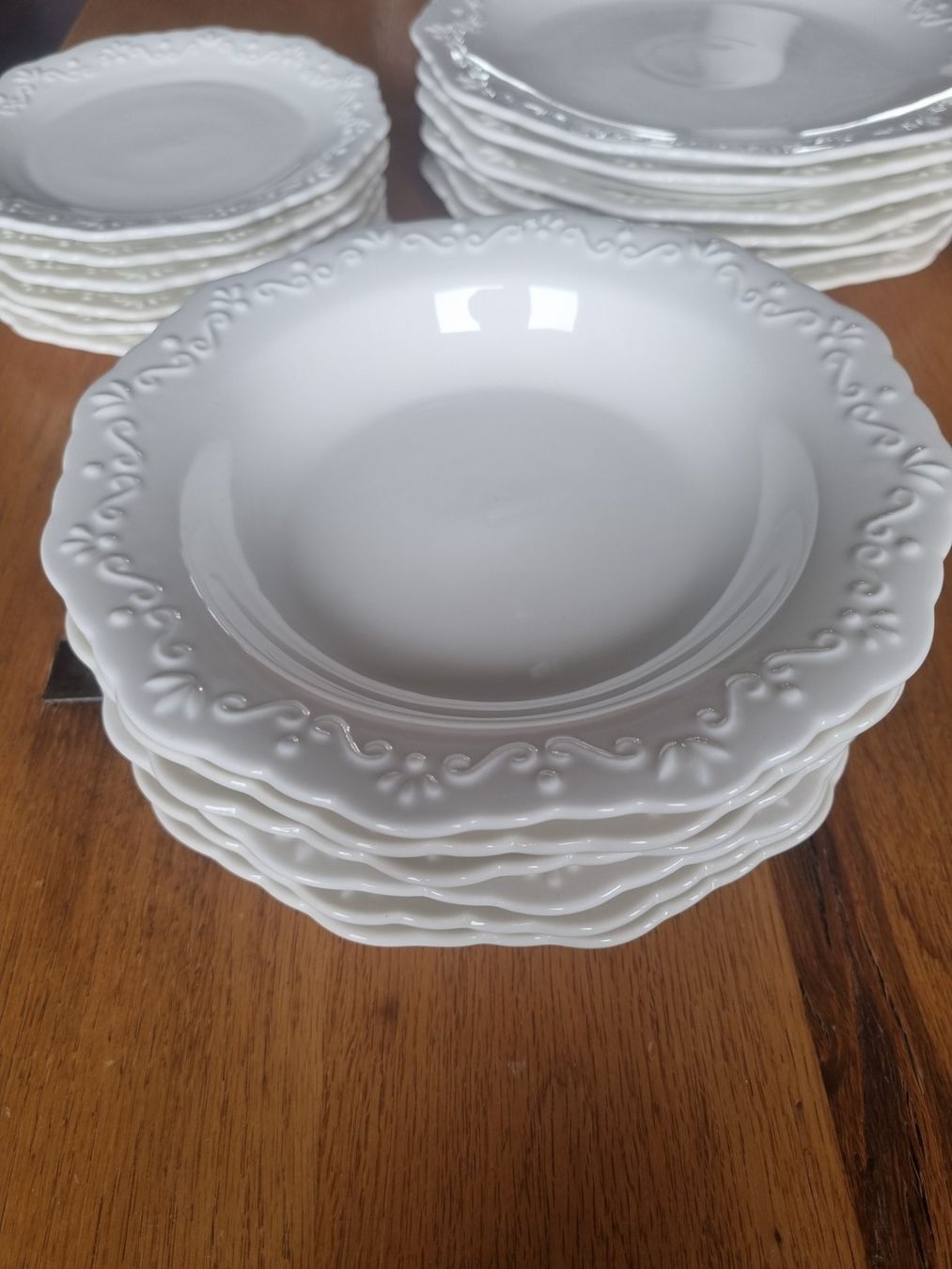 Piatti: 6x weisse Suppenteller Chic Antique – Usato da Zürich venduto da ste_2t8q 2