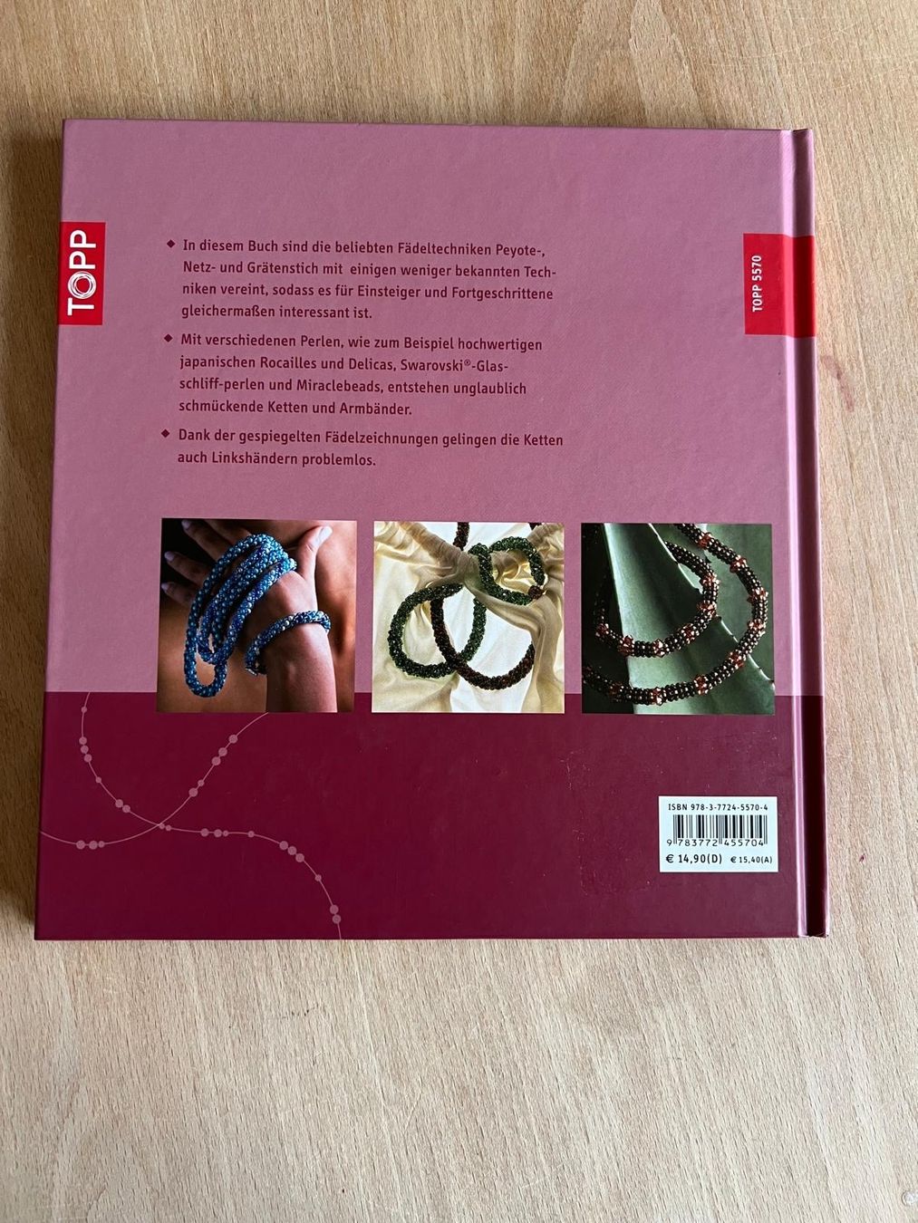 Libri: DIY Schmuckbuch: Rundegefädelte Ketten & Armbänder – Nuovo (secondo la descrizione) da Zürich venduto da maggi96 1