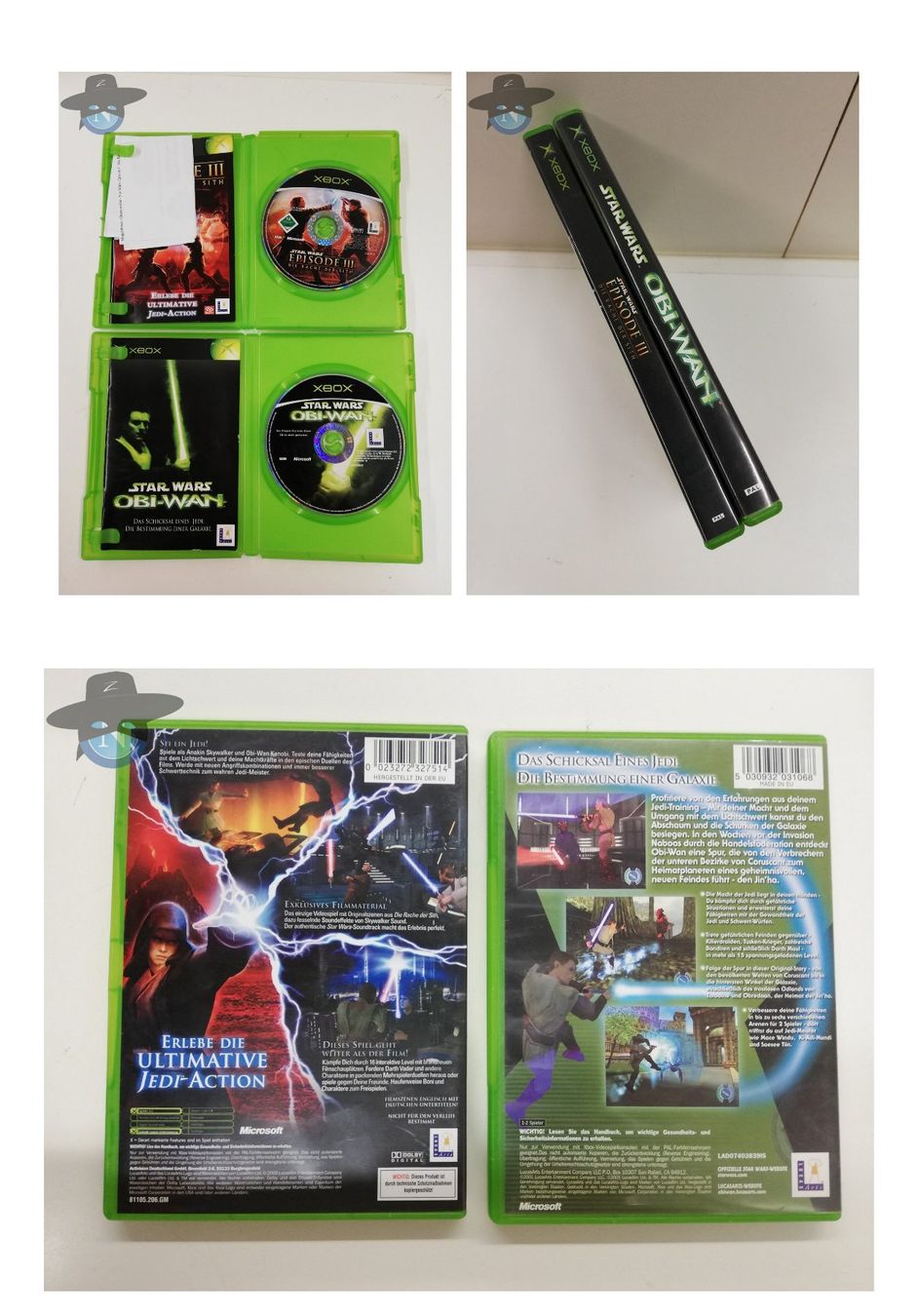Microsoft Consoles: Xbox Classic OG + 2 Star Wars Games / Clock Capacitor entf. – D'occasion à St. Gallen par zorro_dc 8