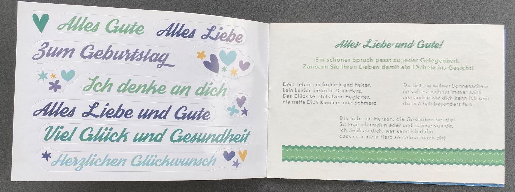 Sticker: Sticker- und Sprüchebüchlein – Nuovo (secondo la descrizione) da Dietlikon venduto da Sa_Biene 1