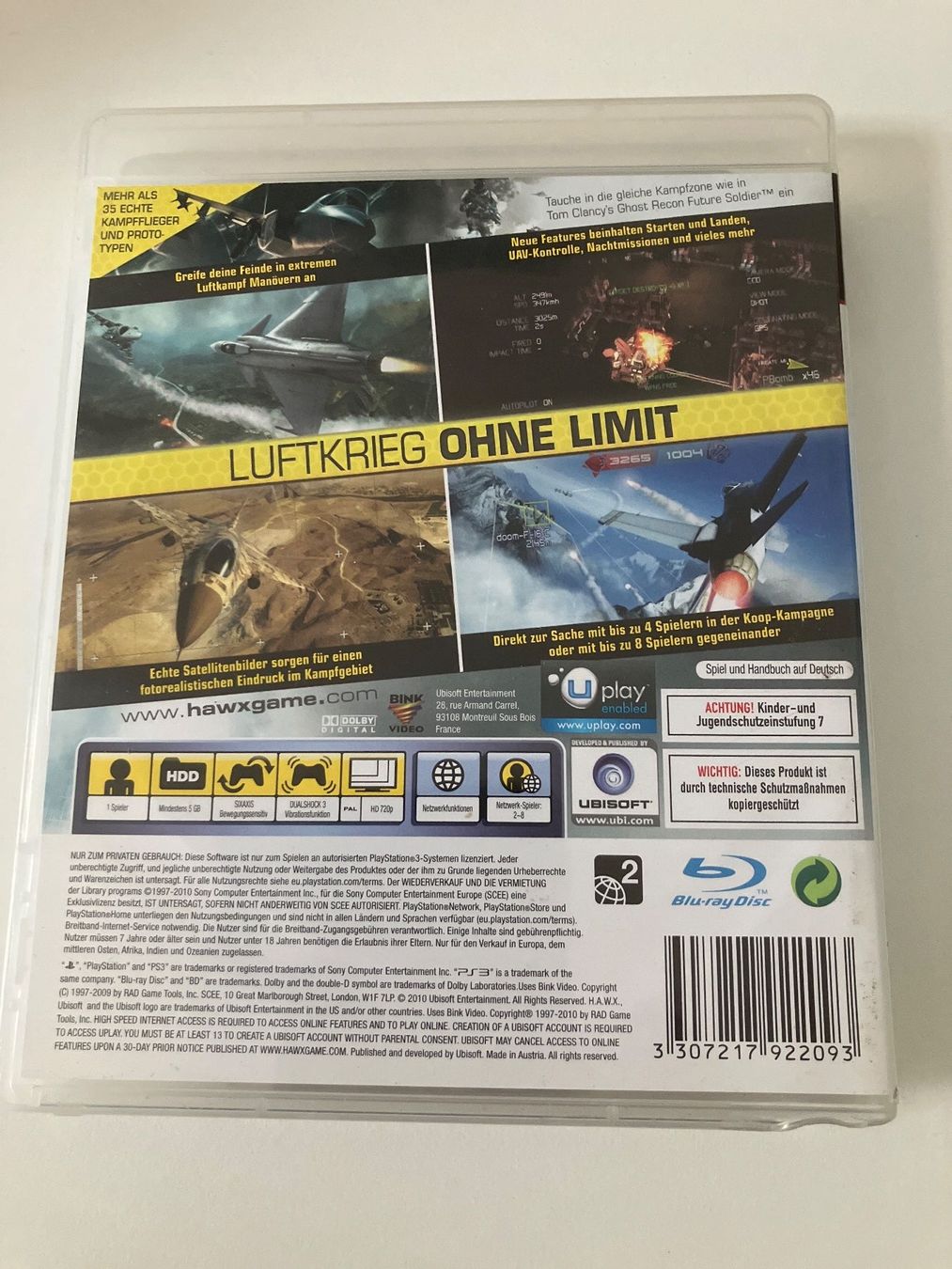 Sony Jeux: PS3 Tom Clancy's H.A.W.X.2 – D'occasion à Arbon par Sugofresser 1