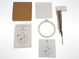 RICO DESIGN Stickpackung Kreuzstich Möwe